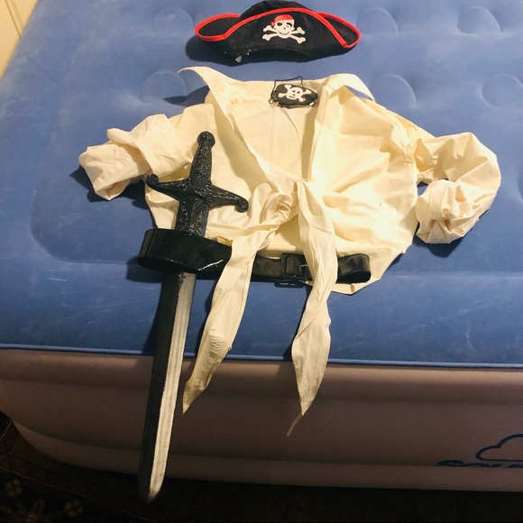 5 pc. Lil’ Pirate costume for kids 2-6 - Picture 3 of 5